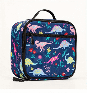 School Lunch Bag Different Colors Boys and Girls Insulated Various Prints