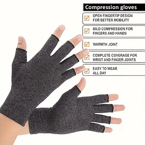 1pair Premium Compression Gloves For Hand Care