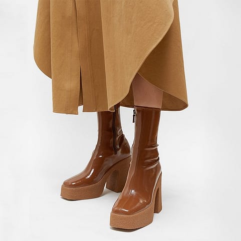 latest platform high heel boots