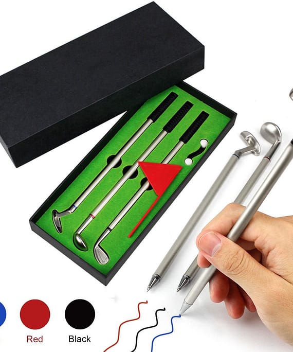 golf pen desktop mini gift set