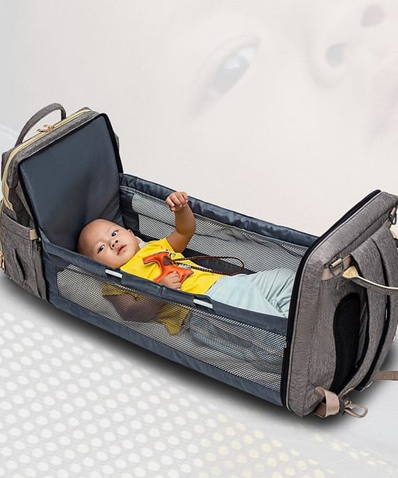 USB Charging Portable Baby Travel Backpack Large Capacity Multi-function