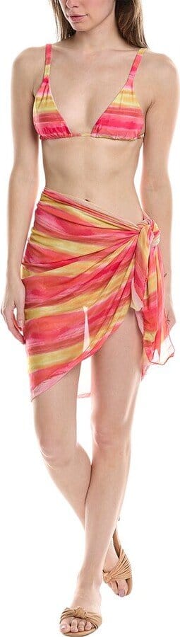 Vera Dolini 3Pc Swimsuit & Pareo Set