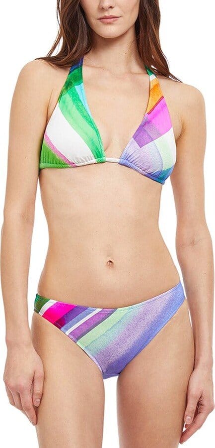Gottex Diagonal Dreams Halter Bikini Set